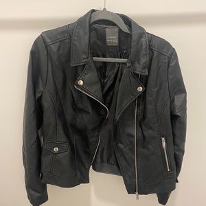 Faux Leather Jacket Size 10
